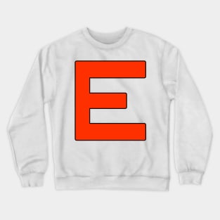 E Crewneck Sweatshirt